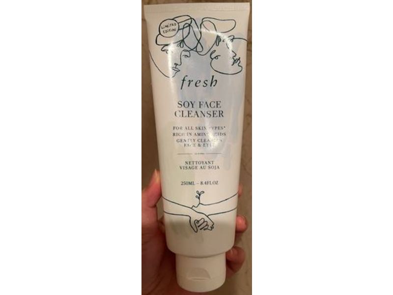 Fresh Soy Face Cleanser, 8.4 fl oz/250 mL