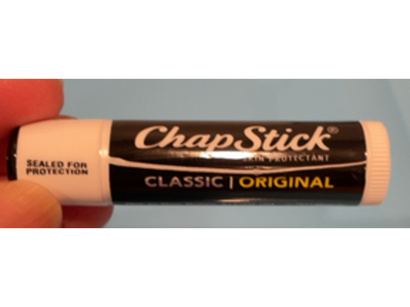 Chapsticks Lip Balm, Classic Original, 0.15 oz/4 g, Pack Of 3
