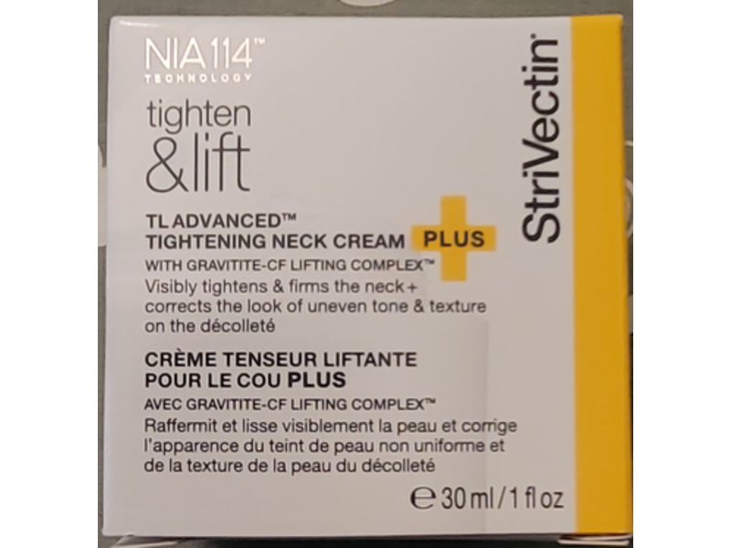Strivectin Tl Advanced Neck Firming Cream, Tighten & Lift, 1 fl oz/30 mL