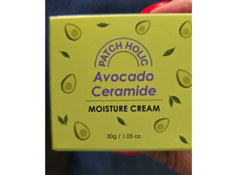 Patch Holic Avocado Ceramide Moisture Cream,1.05 fl. oz/30 g