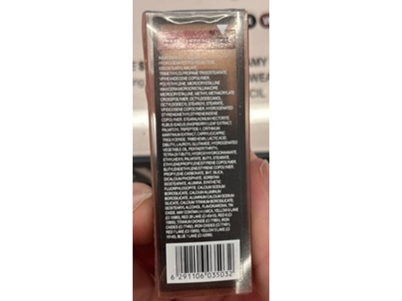 Huda Beauty Power Bullet Cream Glow Hydrating Lipstick, Sweet Nudes Amore, 0.1 oz/3 g