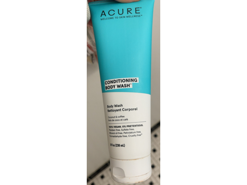 Acure Conditioning Body Wash, Coconut & Coffee, 8 fl oz/236 mL