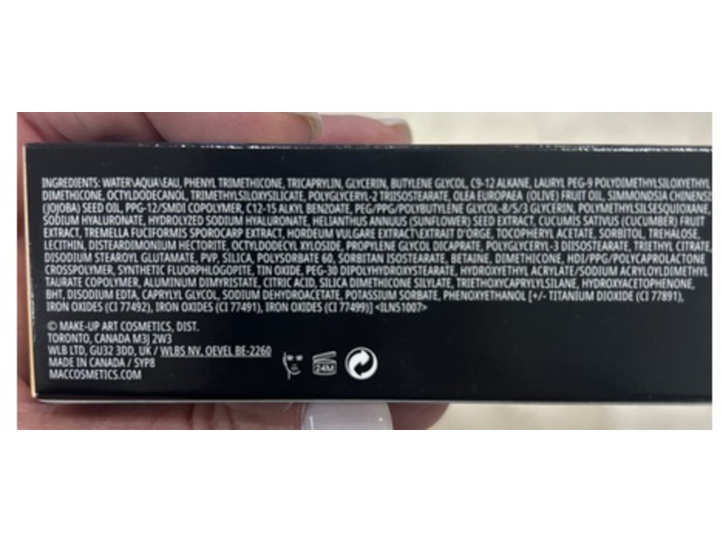 M.A.C. Cosmetics Studio Radiance Serum-Powered Foundation, NC16, 1 fl oz/30 mL