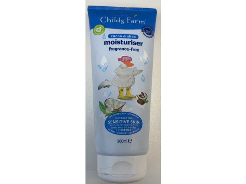 Childs Farm Moisturiser, Cocoa & Shea, 6.76 fl oz/200 mL