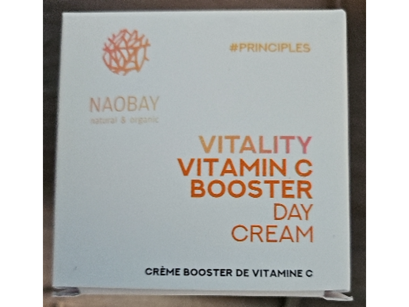 Naobay Vitality Vitamin C Booster Day Cream, 1.69 oz