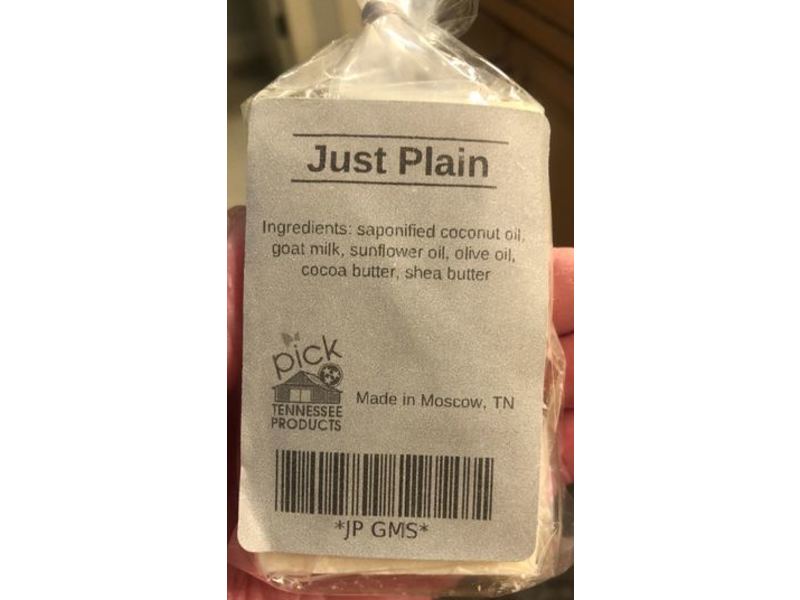 Faith Farms Goat Milk Soap, Just Plain