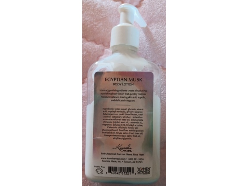 Kuumba Made Body Lotion Egyptian Musk, 6.75 fl oz/200 mL
