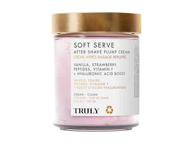 Truly Soft Serve After Shave Plump Cream, 6 fl oz/180 mL