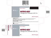 Nitro-Bid (Nitroglycerin Ointment USP, 2%), 30 g, Savage Laboratories (RX) - thumbnail 1