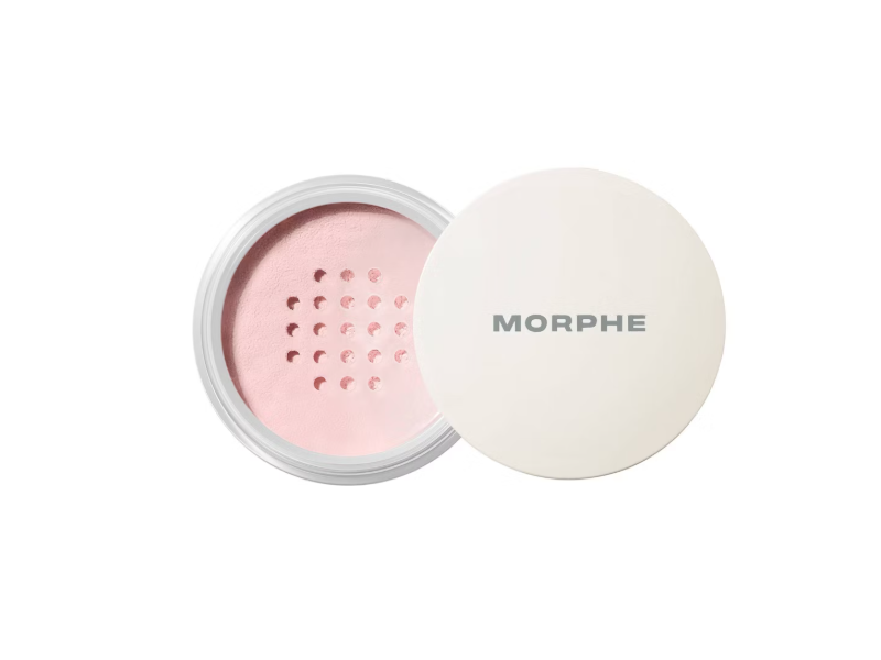 Morphe Bake & Set Setting Powder, Brightening Pink, 0.31 oz/9 g