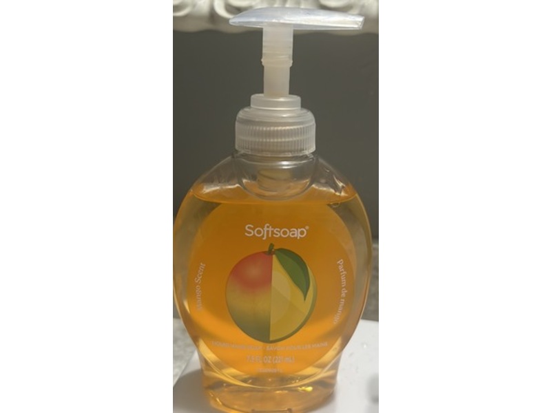 Softsoap Liquid Hand Soap, Mango Scent, 7.5 fl oz/221 mL