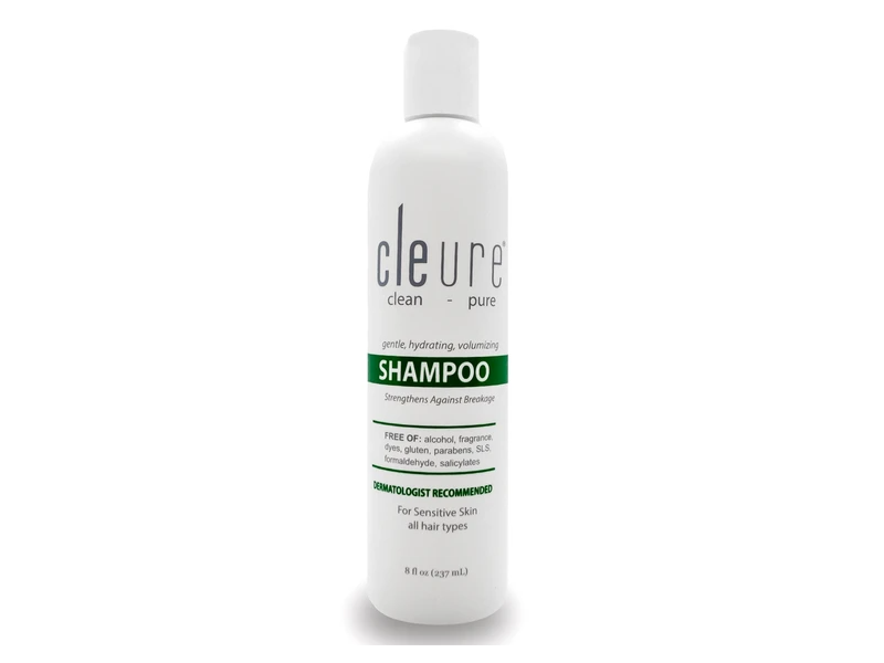 Cleure Gentle, Hydrating, Volumizing Shampoo, 8 fl oz (237 mL