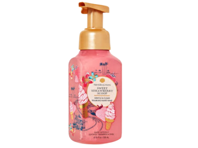 Bath & Body Works Gentle & Clean Foaming Hand Soap, Sweet Strawberry Scoop, 8.75 fl oz /259 mL