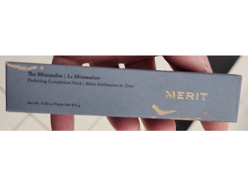 Merit The Minimalist Perfecting Complexion Stick, Silk, 0.23 oz/ 6.5 g