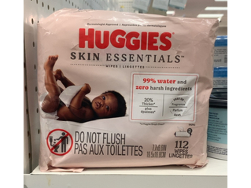 Huggies Skin Essentials Wipes, 112 Count