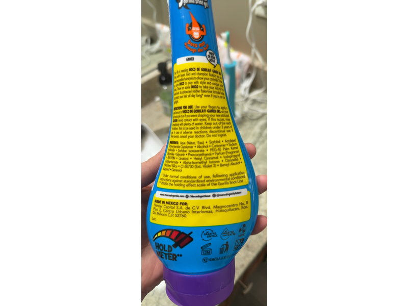 Moco De Gorilla Gamer Hair Gel, 11.99 oz