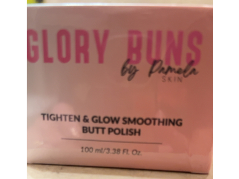 Pamel Glory Buns Tighten & Glow Smoothing Butt Polish, 3.38 fl oz/100 mL