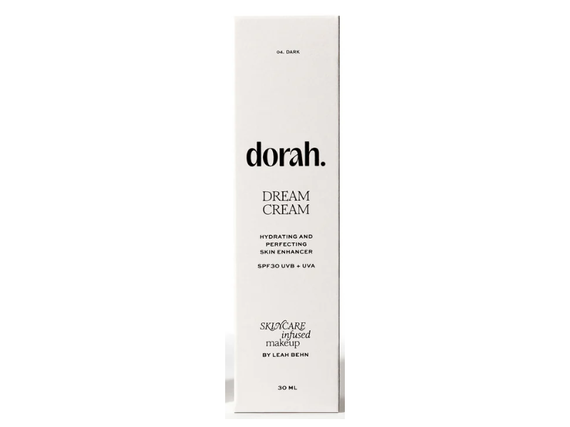 Leah Behn Dorah Dream Cream Hydrating And Perfecting Skin Enhancer, SPF 30 04 Dark, 30 mL