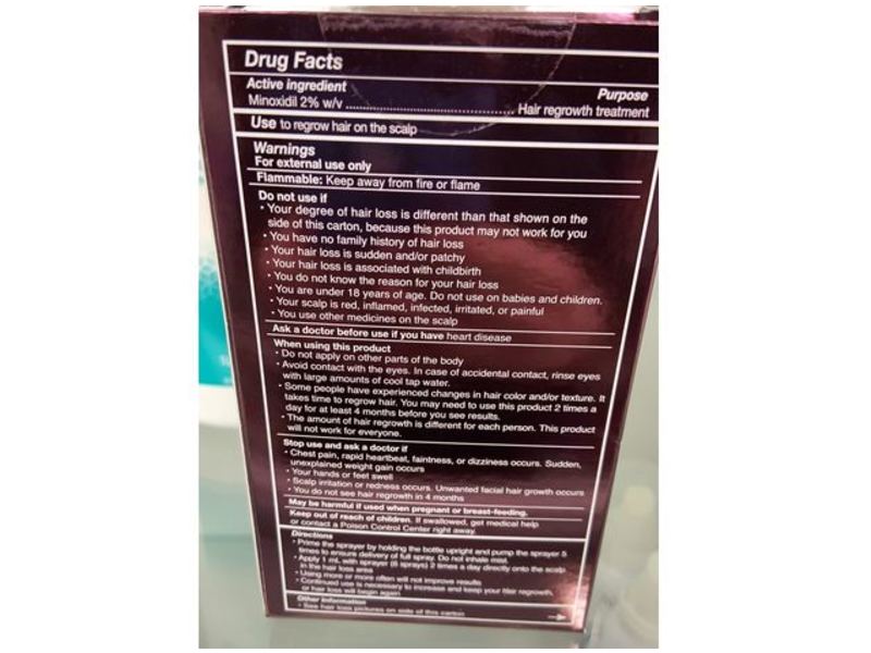 Keranique Hair Regrowth Treatment For Women, 2 fl o/60 mL, One Month Supply