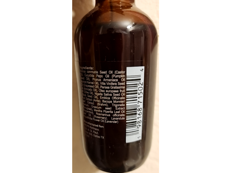 Prspr Wellness Root Revive Hair Vitality Oil, 4 fl oz/118 mL