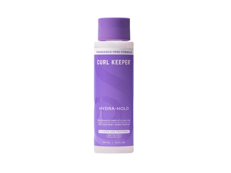 Curl Keeper Hydra-Hold Styling Gel, Fragrance Free, 12 fl oz/355 mL