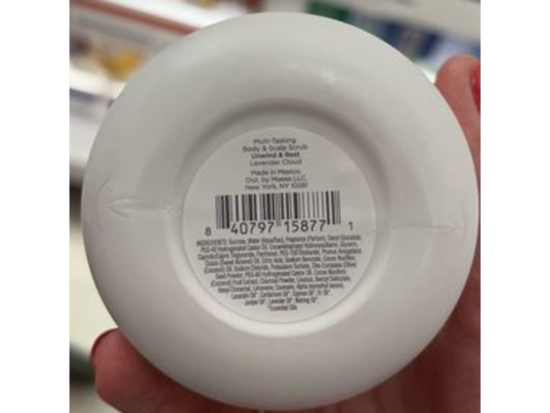 Being Frenshe Multi-Tasking Body & Scalp Scrub, Lavender Cloud, 8 oz/226 g