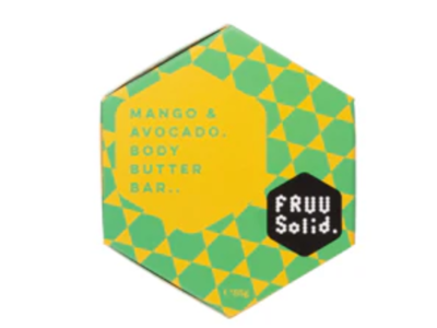 Fruu Mango & Avocado Body Butter Bar, 55 g