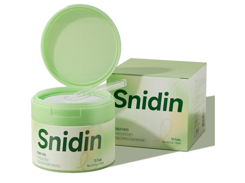 Snidin Toner Pads, 5.07 fl oz/150 mL, 70 Count