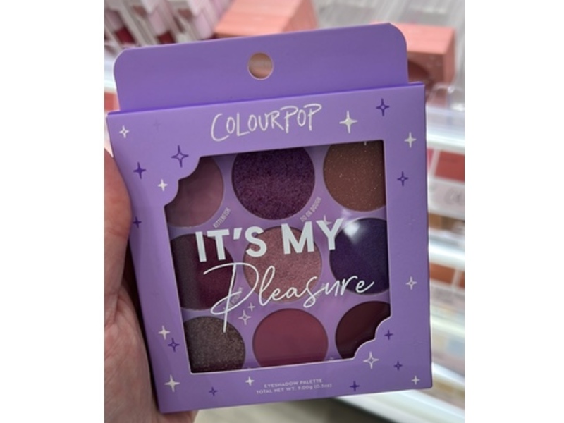 Colourpop It's My Pleasure Eyeshadow Palette, 0.3 oz/9.00 g