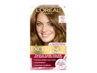 L'Oreal Excellence Creme Hair Color, 6G Light Golden Brown, 1 Application - thumbnail 1