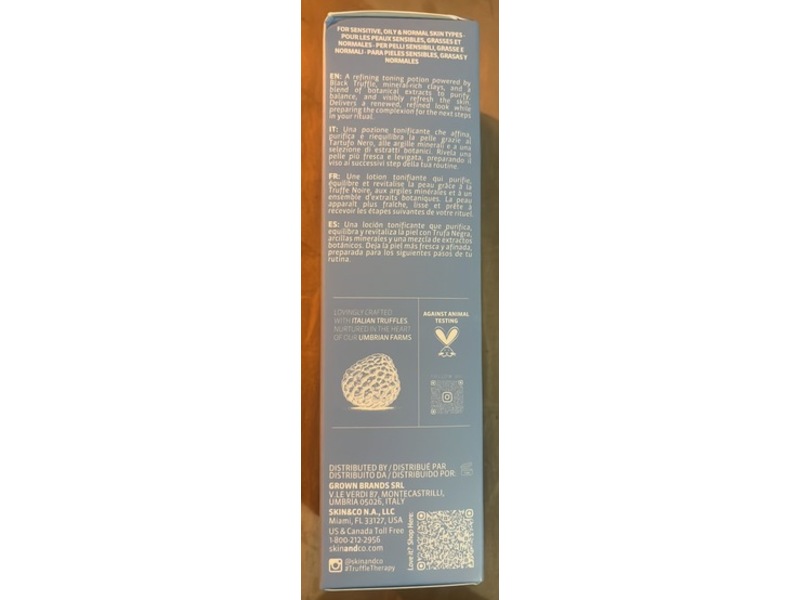 Skin & Co Toning Potion, Umbrian Truffle Clay, 6.8 fl oz/200 mL