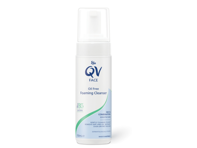 QV Face Oil Free Foaming Cleanser, 150 mL