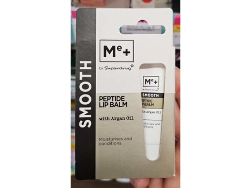 Me+ Smooth Peptide Lip Balm, Aran Oil, 10 mL