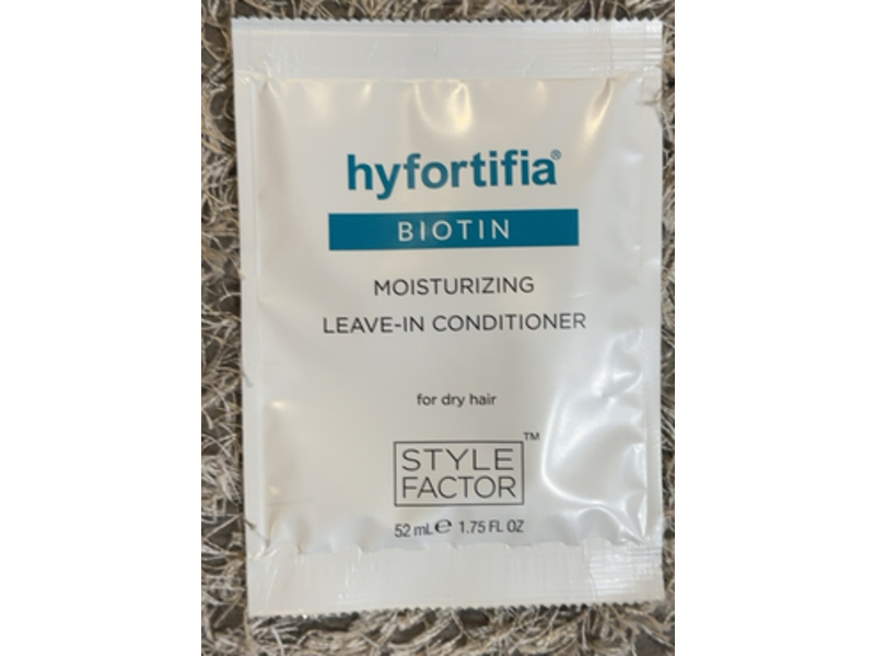 Style Factor Hyfortifia Moisturizing Leave-In Conditioner, Biotin, 1.75 fl oz/52 mL