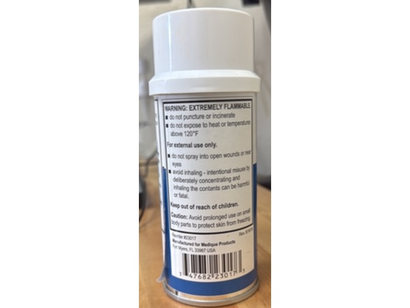 Medique Medi-First Topical Vapocoolant Cold Spray, 4 oz/113 g