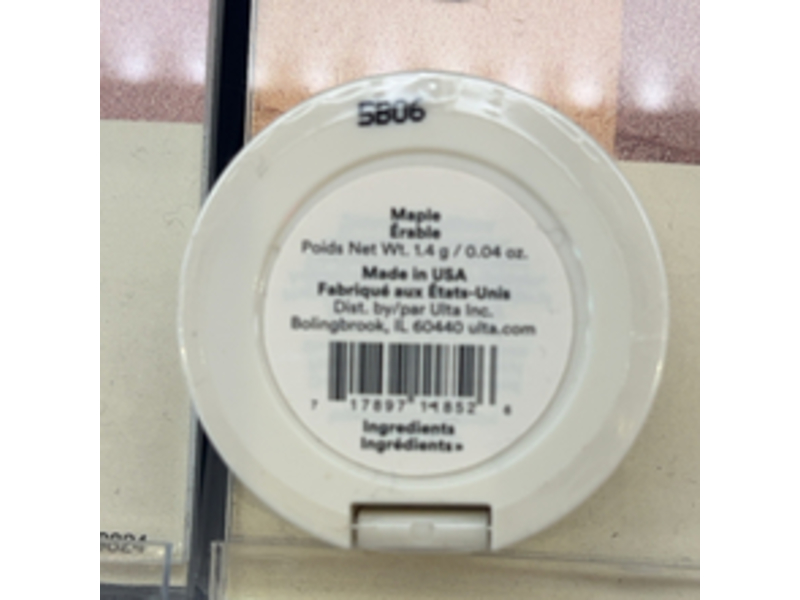 Ulta Beauty Collection Eye Shadow, Maple Erable, 0.04 oz/1.4 g
