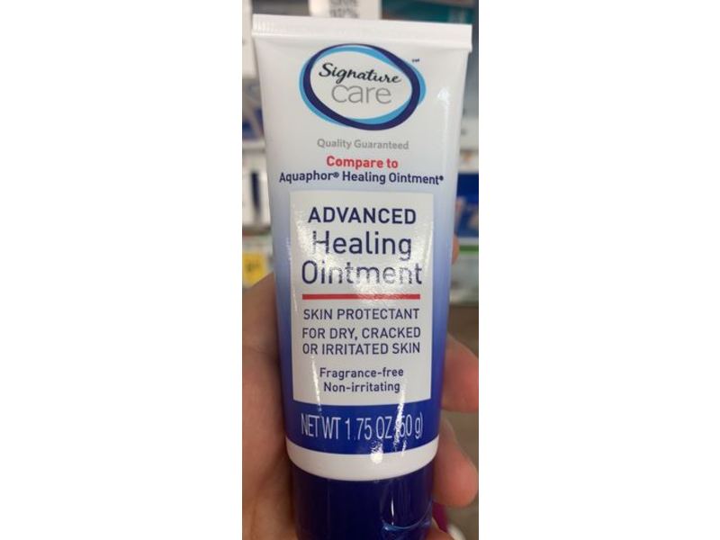 Signature Care Advanced Healing Ointment, Fragrance Free, 1.75 oz/60 g
