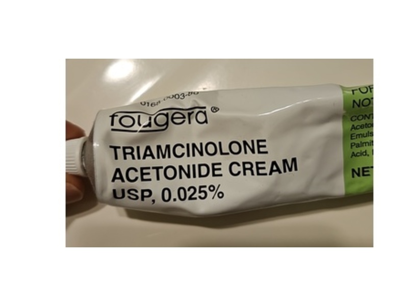 Triamcinolone Acetonide Cream 0.025%, 80 g, Fougera (Rx)
