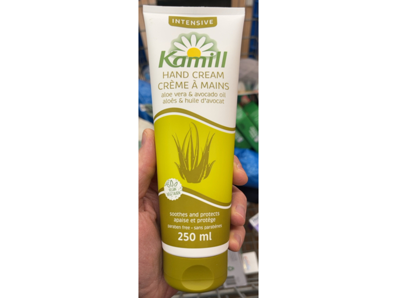 Kamill Intensive Hand Cream, Aloe Vera & Avocado Oil, 250 mL