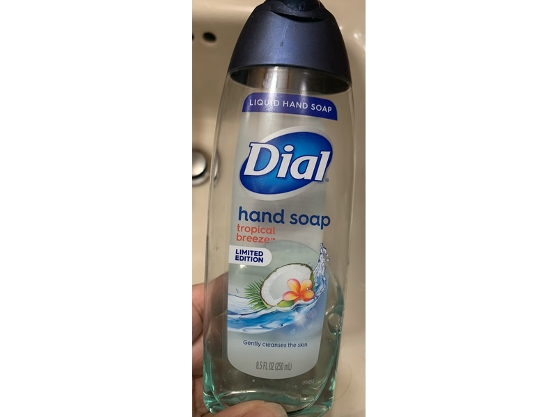 Dial Hand Soap, Tropical Breeze, 8.5 fl oz/250 mL