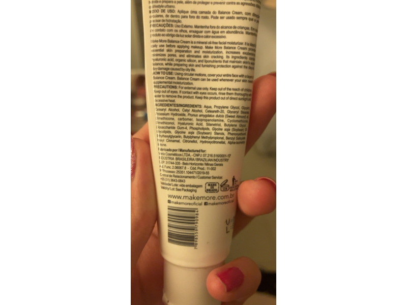 Make More Facial Moisturizer Balance Cream, 1.06 oz/30 g