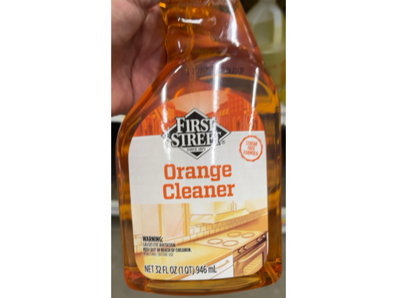 First Street Orange Cleaner, 32 fl oz/946 mL