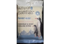 Natural Essentials Fever-eez Forehead & Body Cooling Wipes, Peaceful + Peppermint, 32 Count, Pack Of 12 - Image 3