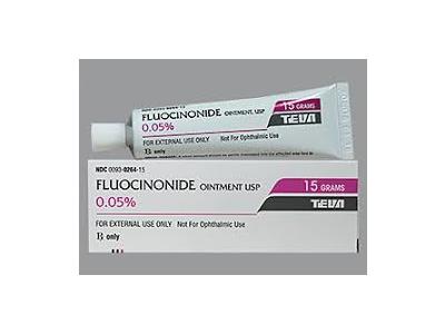 Fluocinonide Ointment USP 0.05%, 15 g Teva Pharmaceuticals USA (RX)