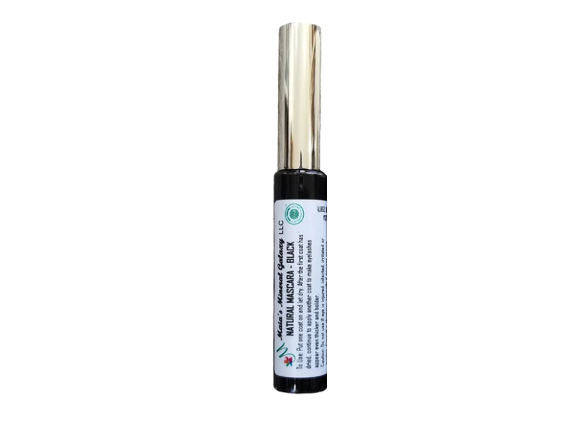 Maia's Minerals Galaxy Natural Mascara, Black, 0.35 oz/10 g
