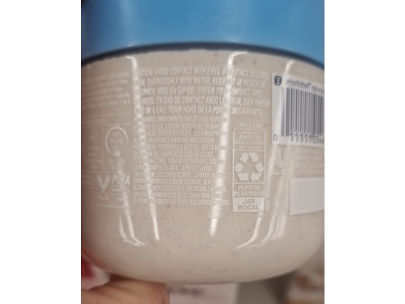 Dove Body Scrub, Macadamia & Rice Milk, 15 oz