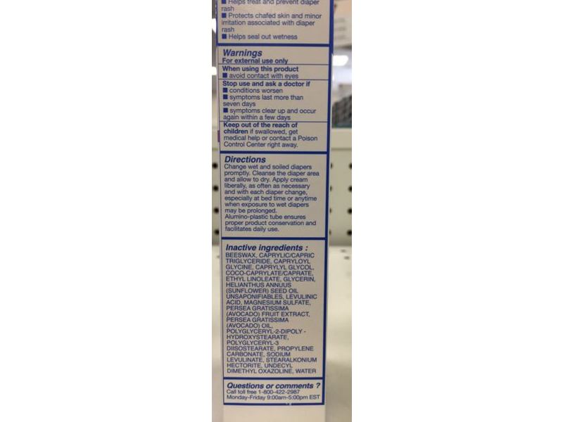 Mustela 123 Diaper Rash Cream, 3.8 oz/108 g