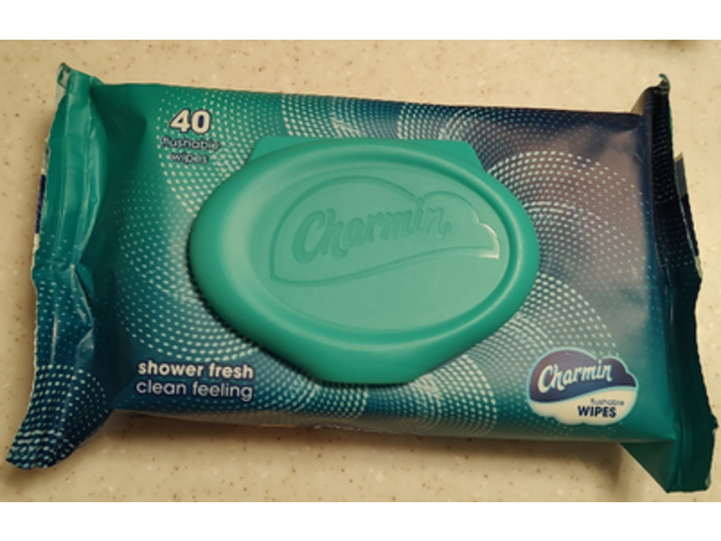 Charmin Shower Fresh Clean Wipes, 40 Count, Pack Of 12