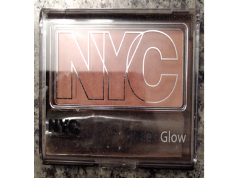 NYC New York Color Cheek Glow, 656 Sutton Place Peach, 0.28 oz/8.1 g