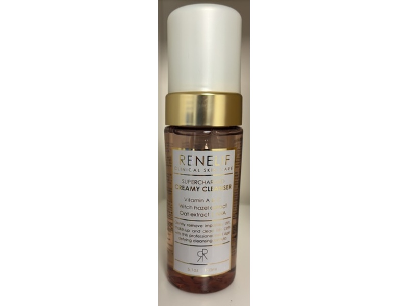 Renelif Supercharged Creamy Cleanser, 5.1 oz/150 mL